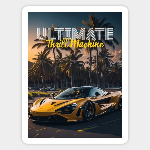 Ultimate Thrill Machine Magnet by By_Russso